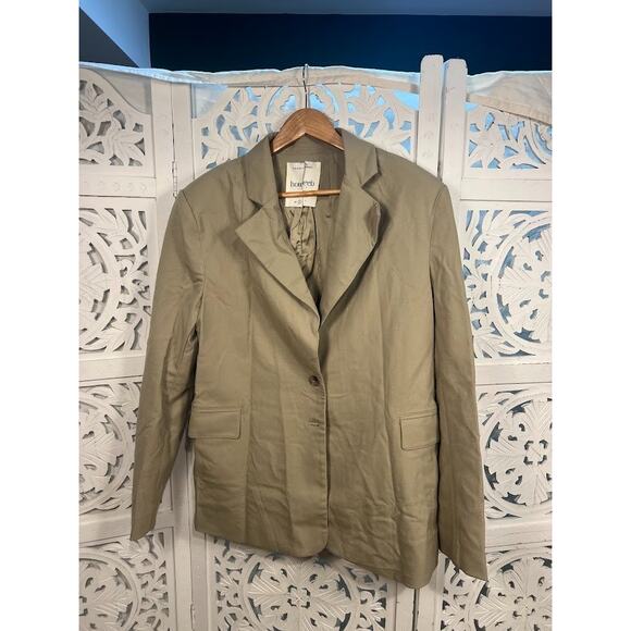 House of CB Aline Mink Oversized Blazer Jacket Size S Small - Picture 5 of 10